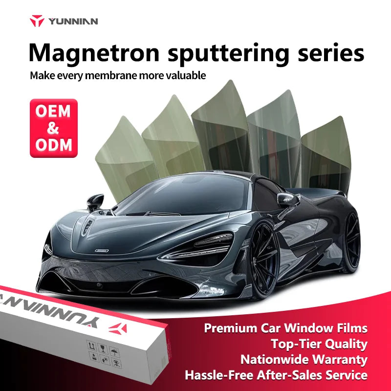 Magnetron Sputtering TiN Window Film - Titanium Nitride