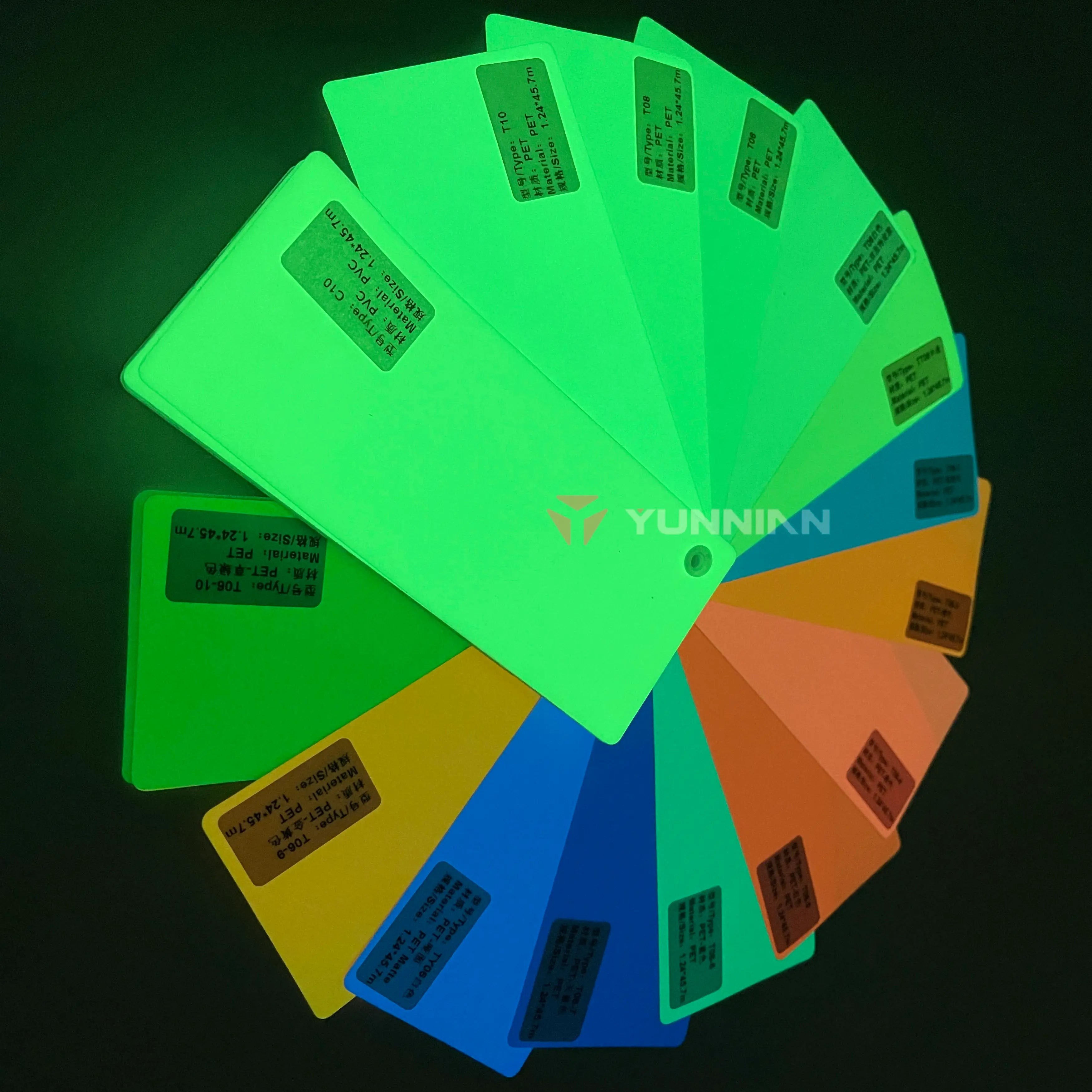 Premium Photoluminescent Film (Glow in the Dark) - High Luminance for Safety & Decoration