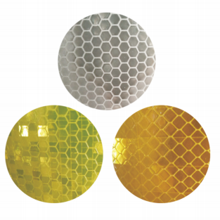 Crystallographic (Prismatic) Reflective Vinyl - Advertising Grade - Industrial Grade Safety Material by YN FILM