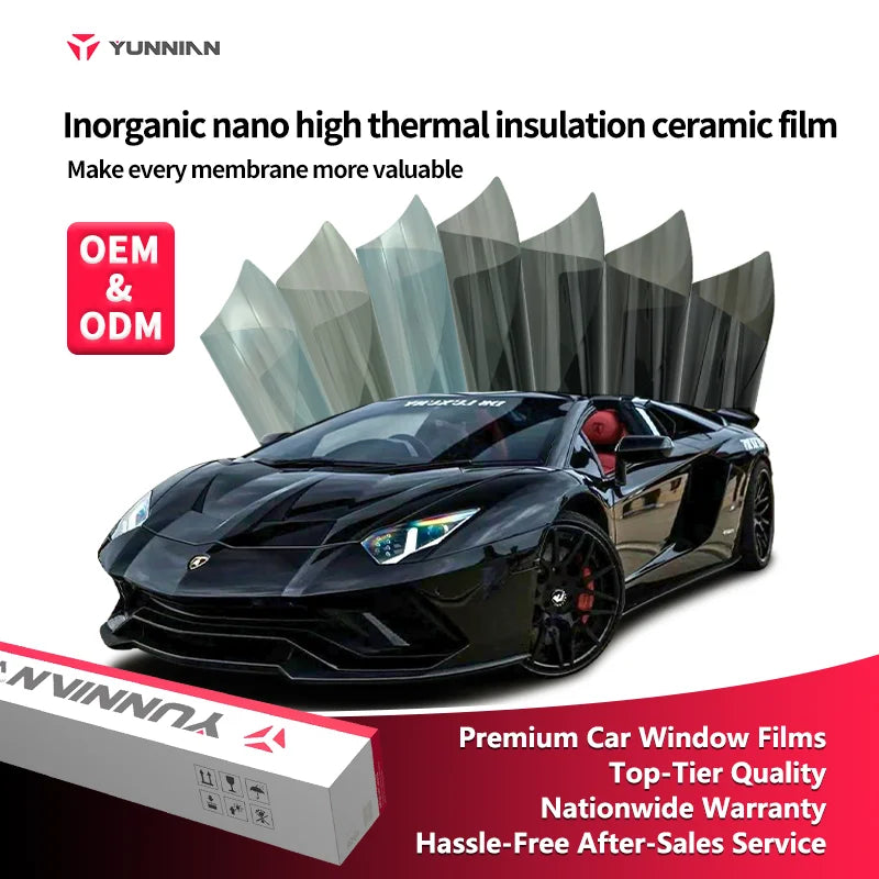 HS Inorganic Nano Ceramic TiN Window Film - Titanium Nitride