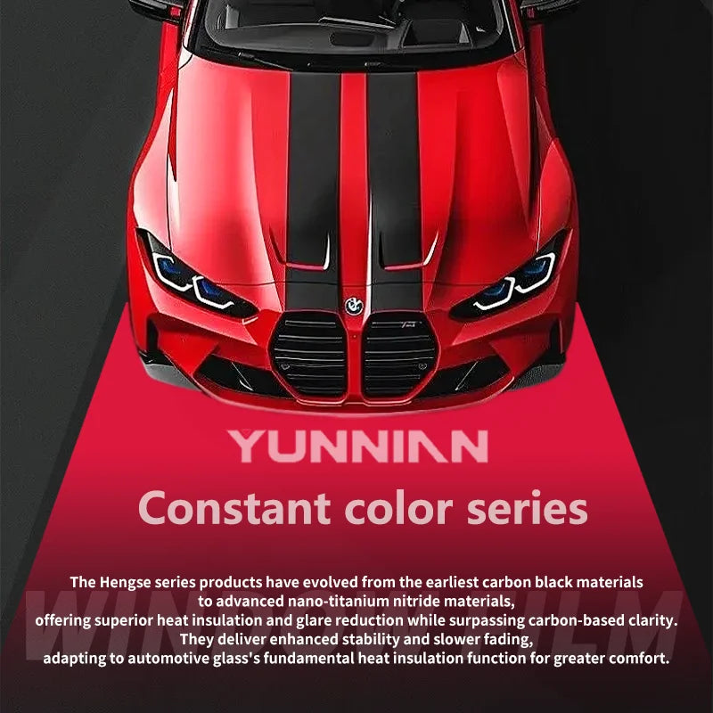 Constant Color Series TiN Window Film - Titanium Nitride - 4 | YunNian Auto Film