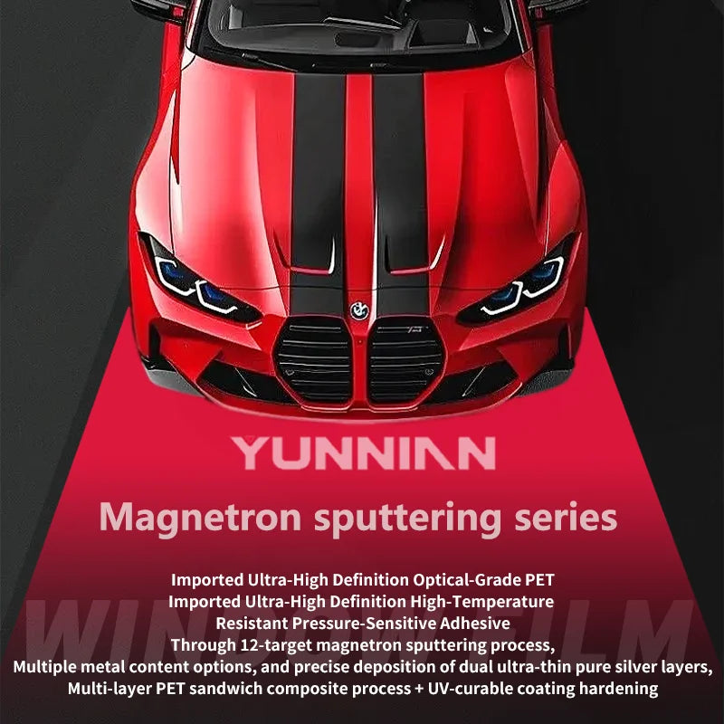 Magnetron Sputtering TiN Window Film - Titanium Nitride