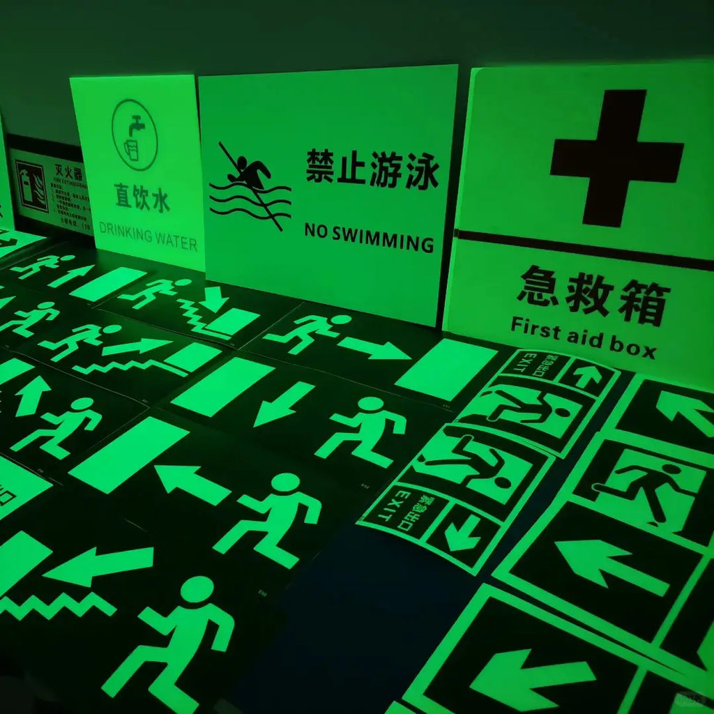 Flame Retardant Photoluminescent Film - SGS Certified High Safety Grade (PVC Series)