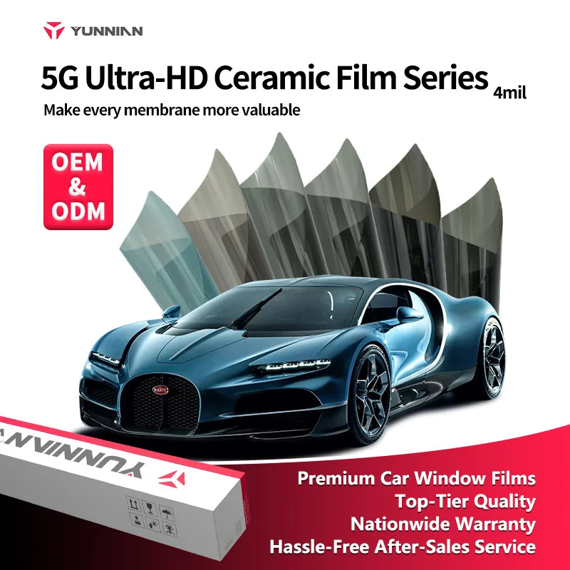 IR Ultra HD TiN Ceramic Window Film 5G (4mil) - Titanium Nitride