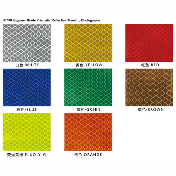 H1400 Advertising Grade Reflective Sheeting