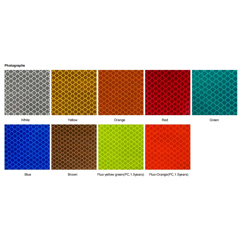 H2500 Engineering Grade Prismatic Reflective Film