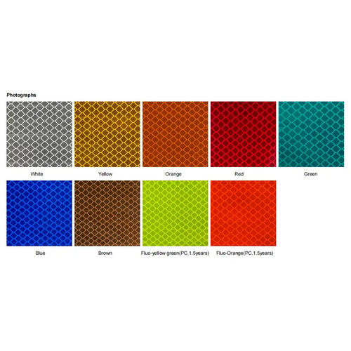 H2500 Engineering Grade Prismatic Reflective Film - Industrial Grade Safety Material by YN FILM