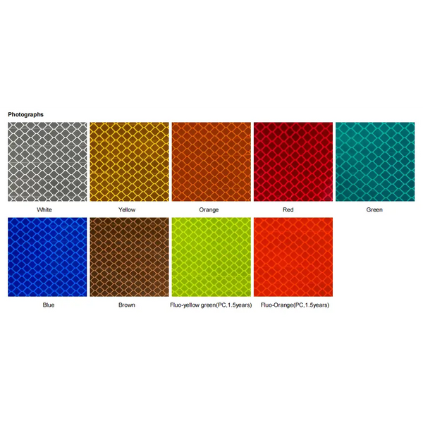 H2500 Engineering Grade Prismatic Reflective Film - Industrial Grade Safety Material by YN FILM