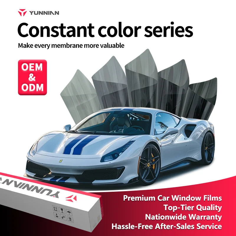 Constant Color Series TiN Window Film - Titanium Nitride - 1 | YunNian Auto Film