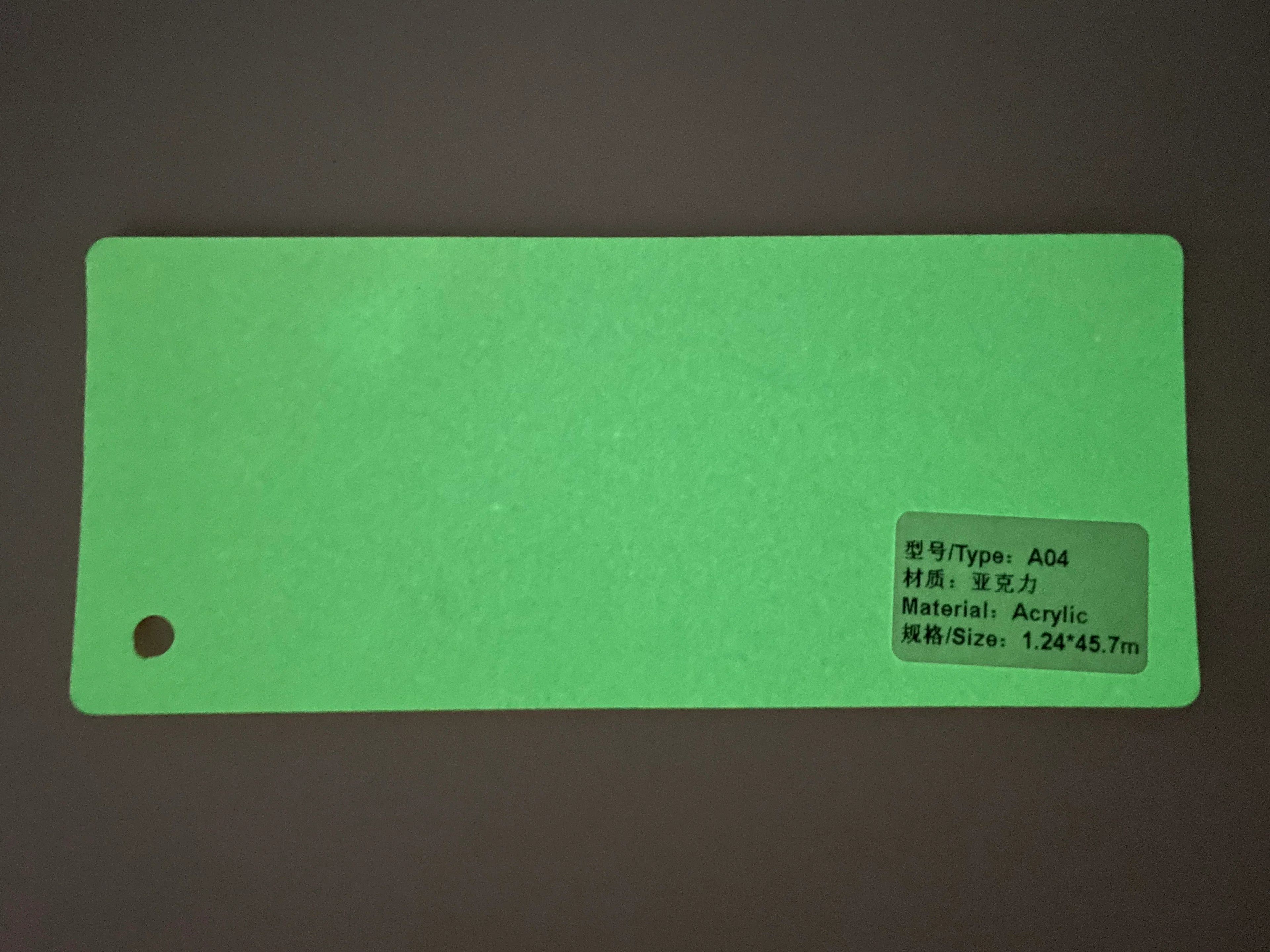 Premium Photoluminescent Film (Glow in the Dark) - High Luminance for Safety & Decoration