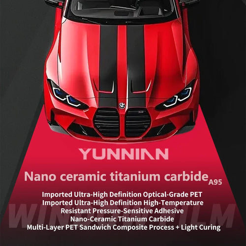 A95 Nano Ceramic Titanium Carbide Window Film - YUNNIAN Auto Film