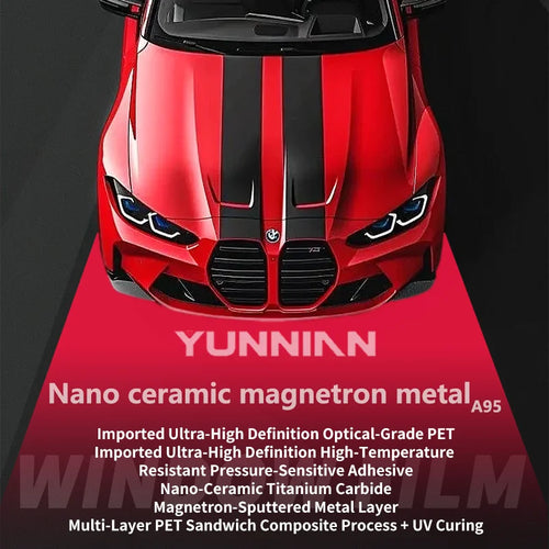 A95 Nano Ceramic Magnetron Metal Window Film - YUNNIAN Auto Film