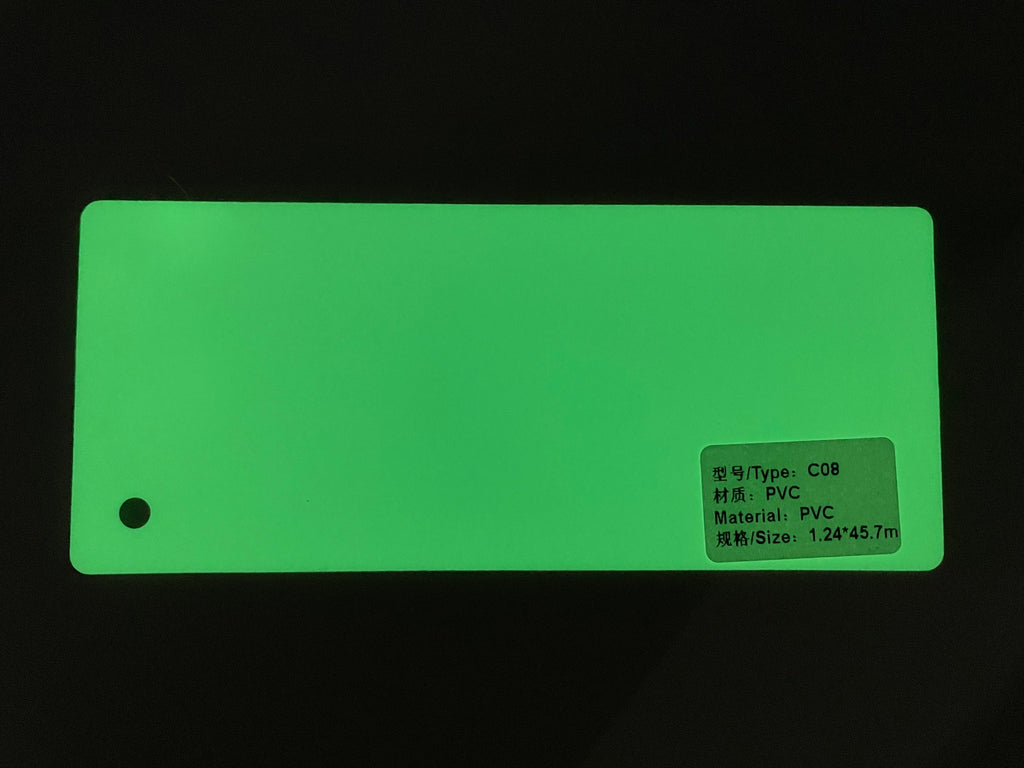 Premium Photoluminescent Film (Glow in the Dark) - High Luminance for Safety & Decoration
