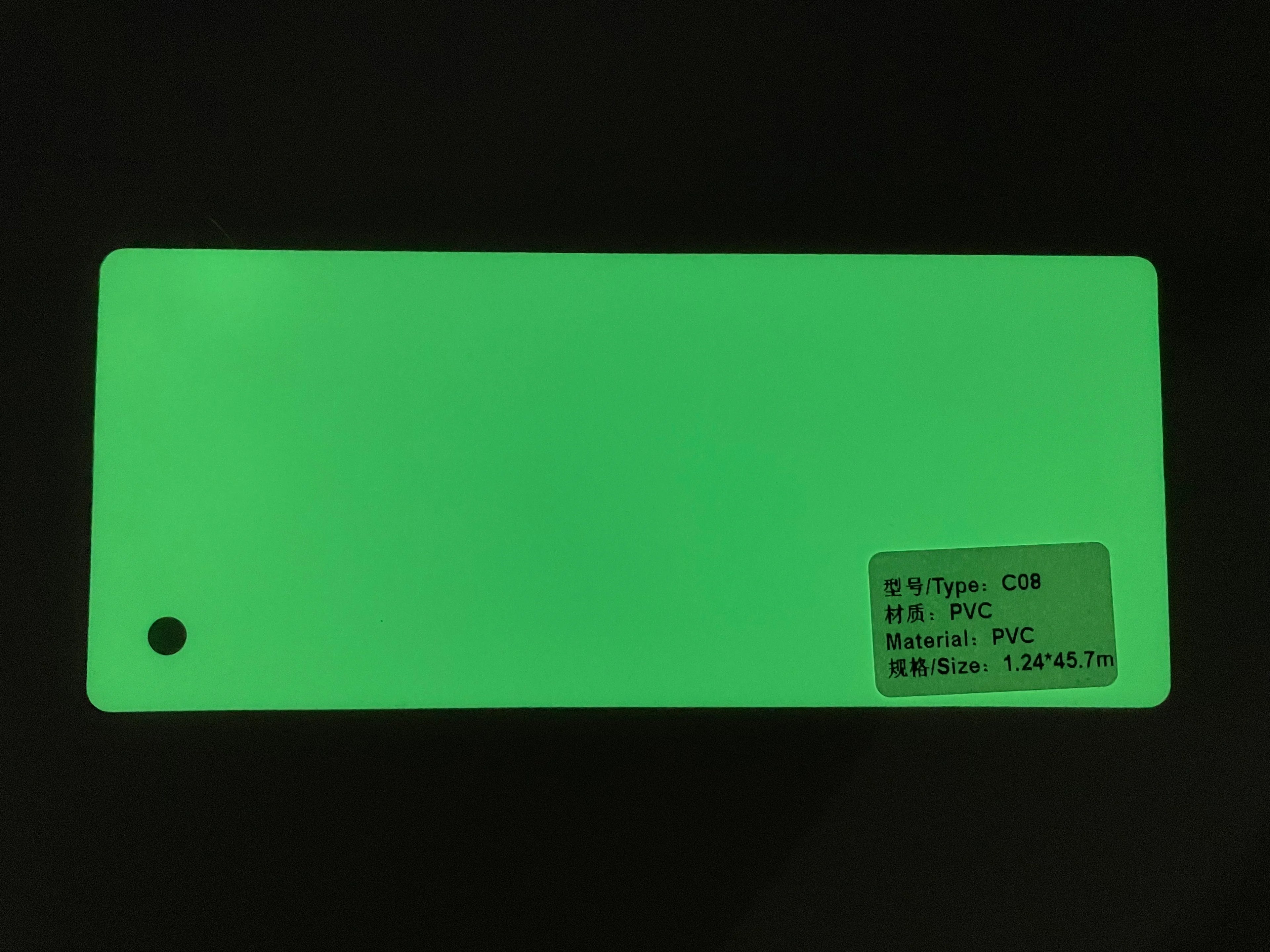 Premium Photoluminescent Film (Glow in the Dark) - High Luminance for Safety & Decoration