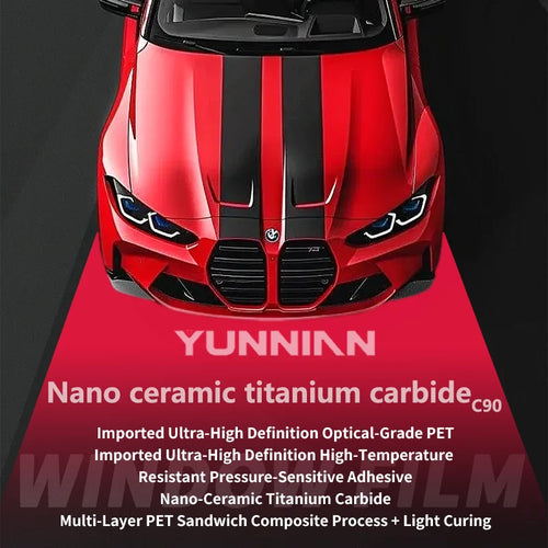 C90 Nano Ceramic Titanium Carbide Window Film - YUNNIAN Auto Film