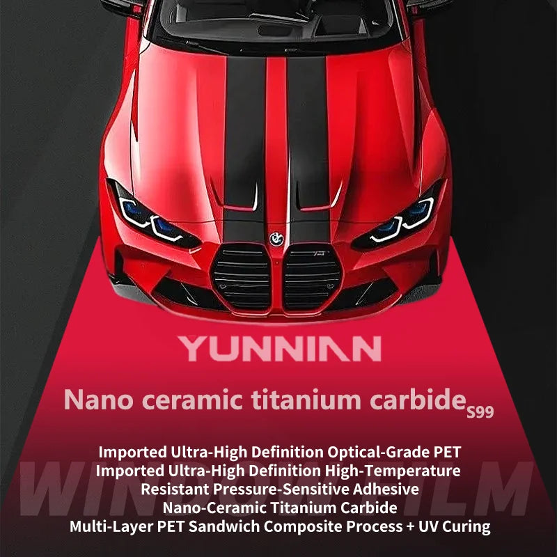 S99 Nano Ceramic Titanium Carbide Window Film - Titanium Carbide - 2 | YunNian Auto Film
