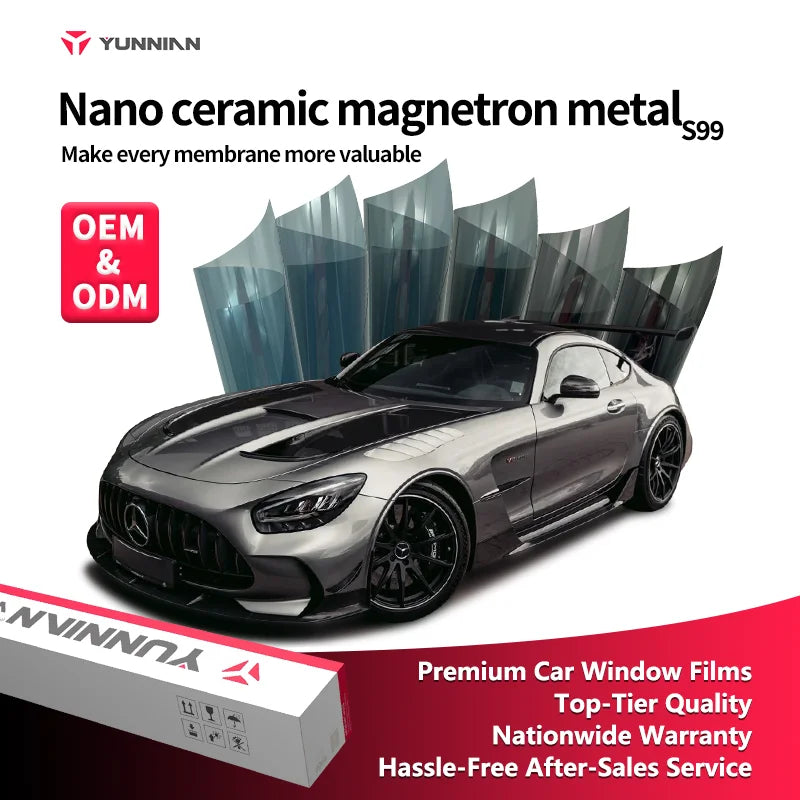 S99 Nano Ceramic Magnetron Metal Window Film - YUNNIAN Auto Film