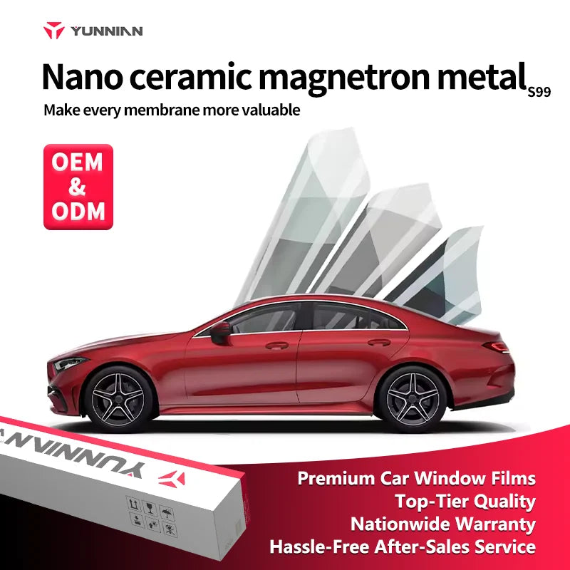 Ultra HD Nano Titanium Nitride High Thermal Insulation Ceramic Film (5G) - 2mil - 1 | YunNian Auto Film