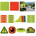 H2200 Fluorescent Warning Reflective Sheeting (PC)