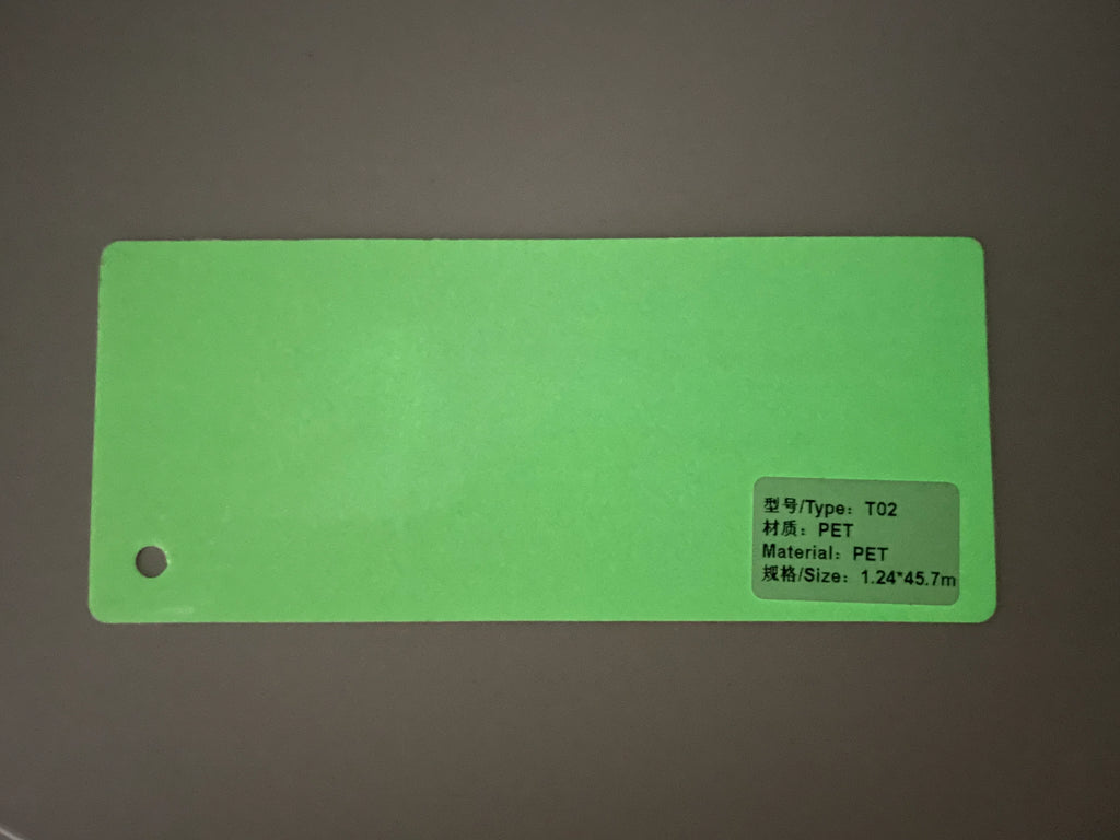 Premium Photoluminescent Film (Glow in the Dark) - High Luminance for Safety & Decoration
