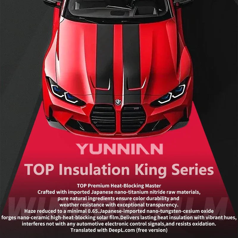 TOP-PRO Heat Insulation King TiN Window Film - Titanium Nitride - 2 | YunNian Auto Film