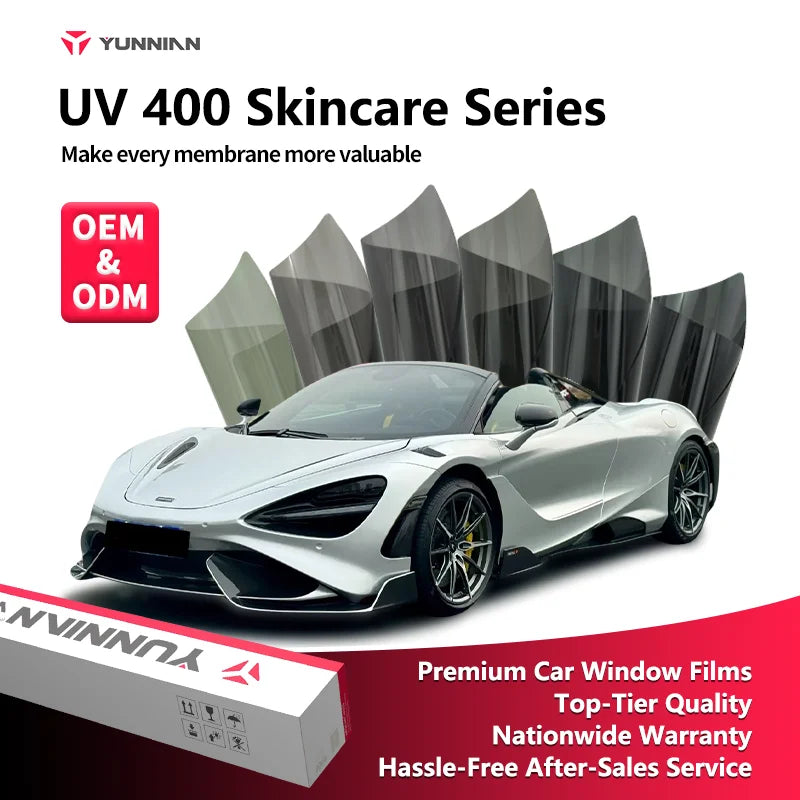 TOP-UV Skin Care Nano Ceramic Window Film - Titanium Nitride - 3 | YunNian Auto Film