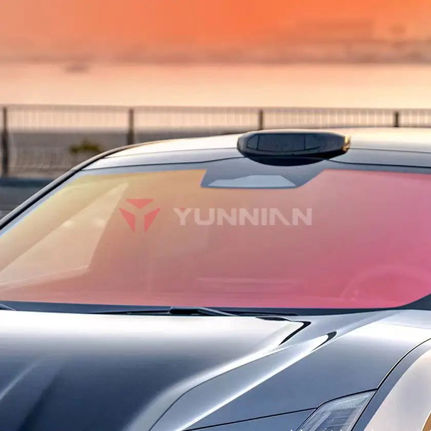 Chameleon Aurora Series Window Film - Sunset Red Color Variant