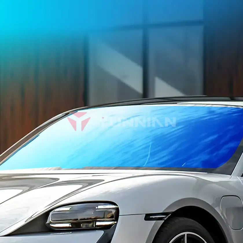 Chameleon Aurora Series Window Film - Ocean Blue Color Variant
