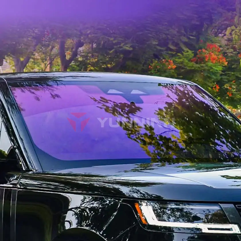 Chameleon Aurora Series Window Film - Royal Purple Color Variant